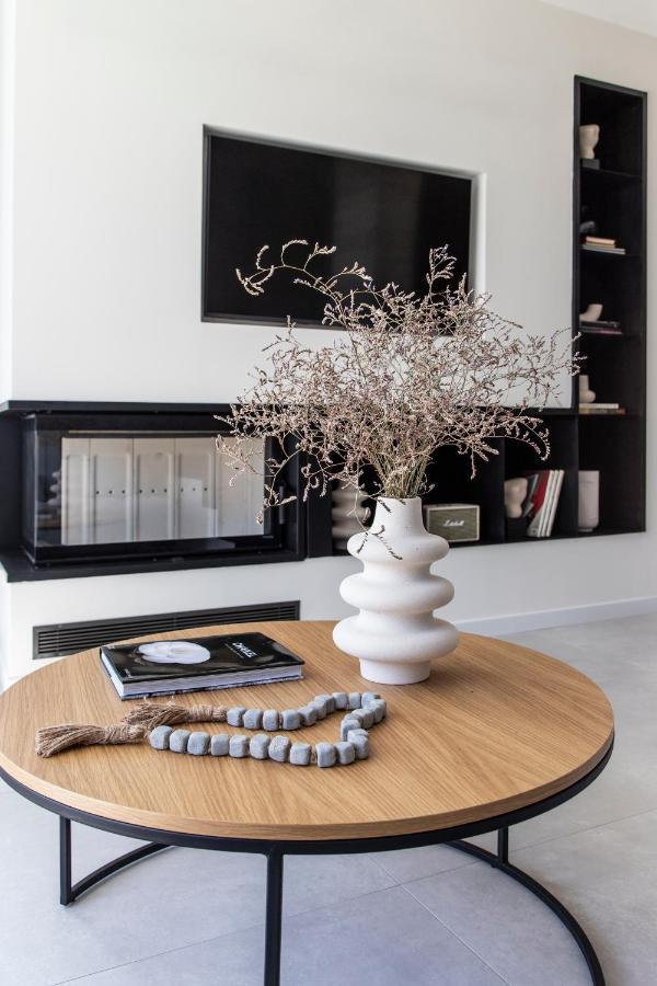 Ikies 3 Modern Eco-Friendly Private Seaview Signature Villas With A Pool Volos Esterno foto
