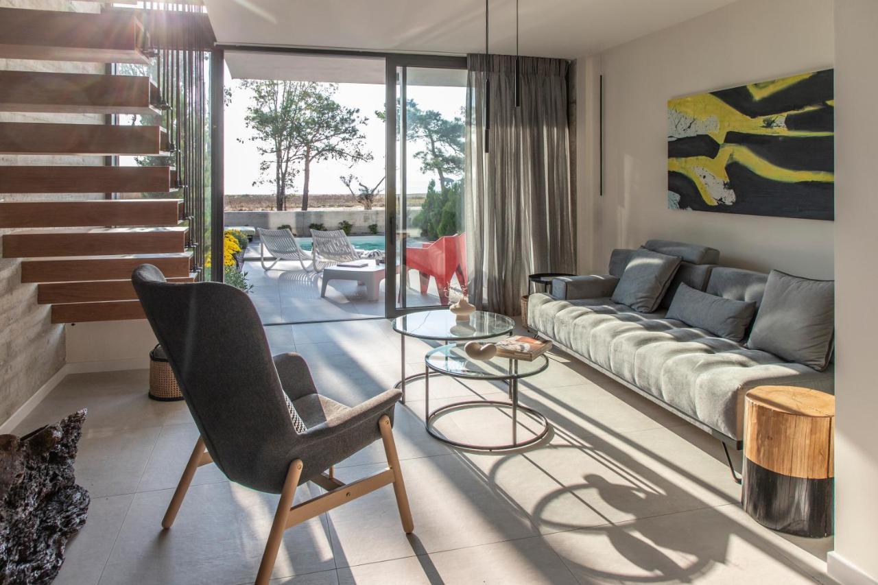 Ikies 3 Modern Eco-Friendly Private Seaview Signature Villas With A Pool Volos Esterno foto