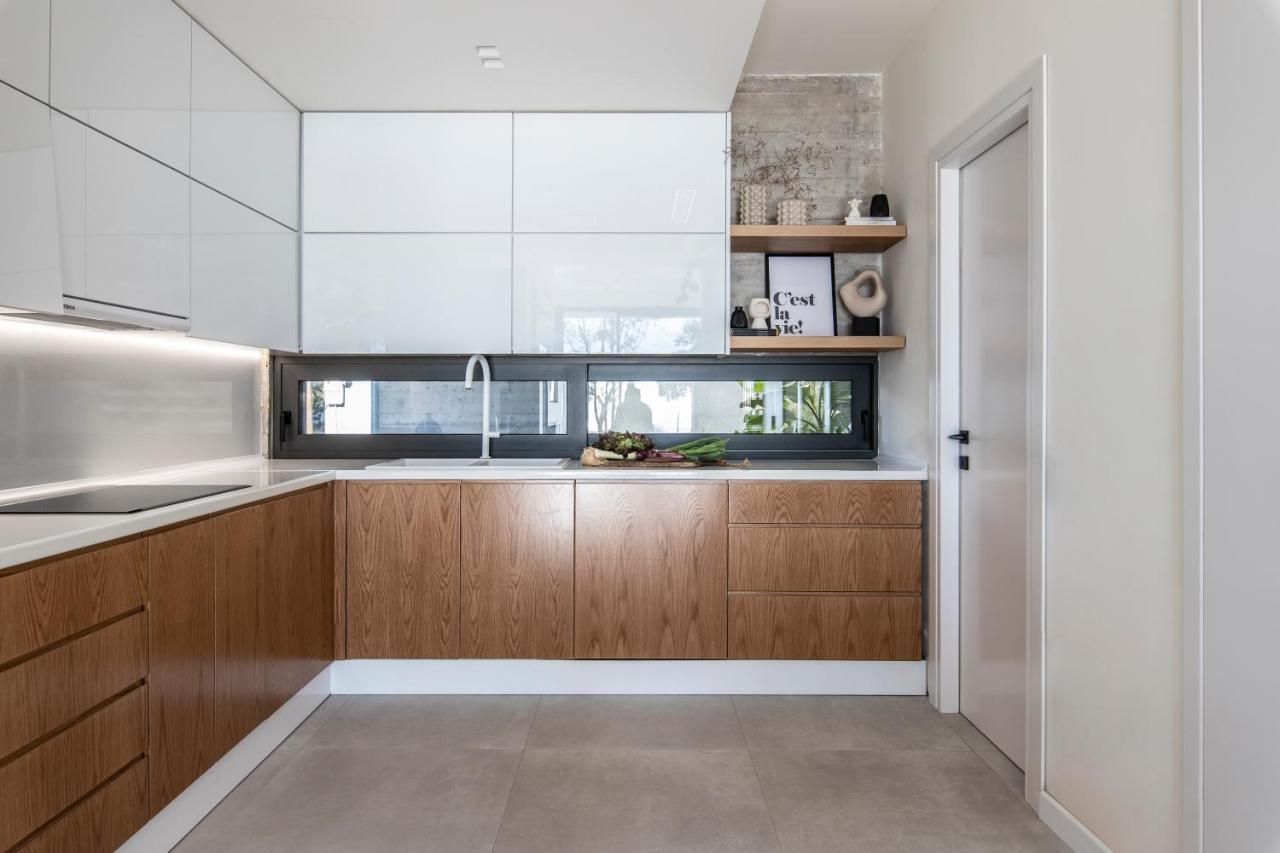 Ikies 3 Modern Eco-Friendly Private Seaview Signature Villas With A Pool Volos Esterno foto