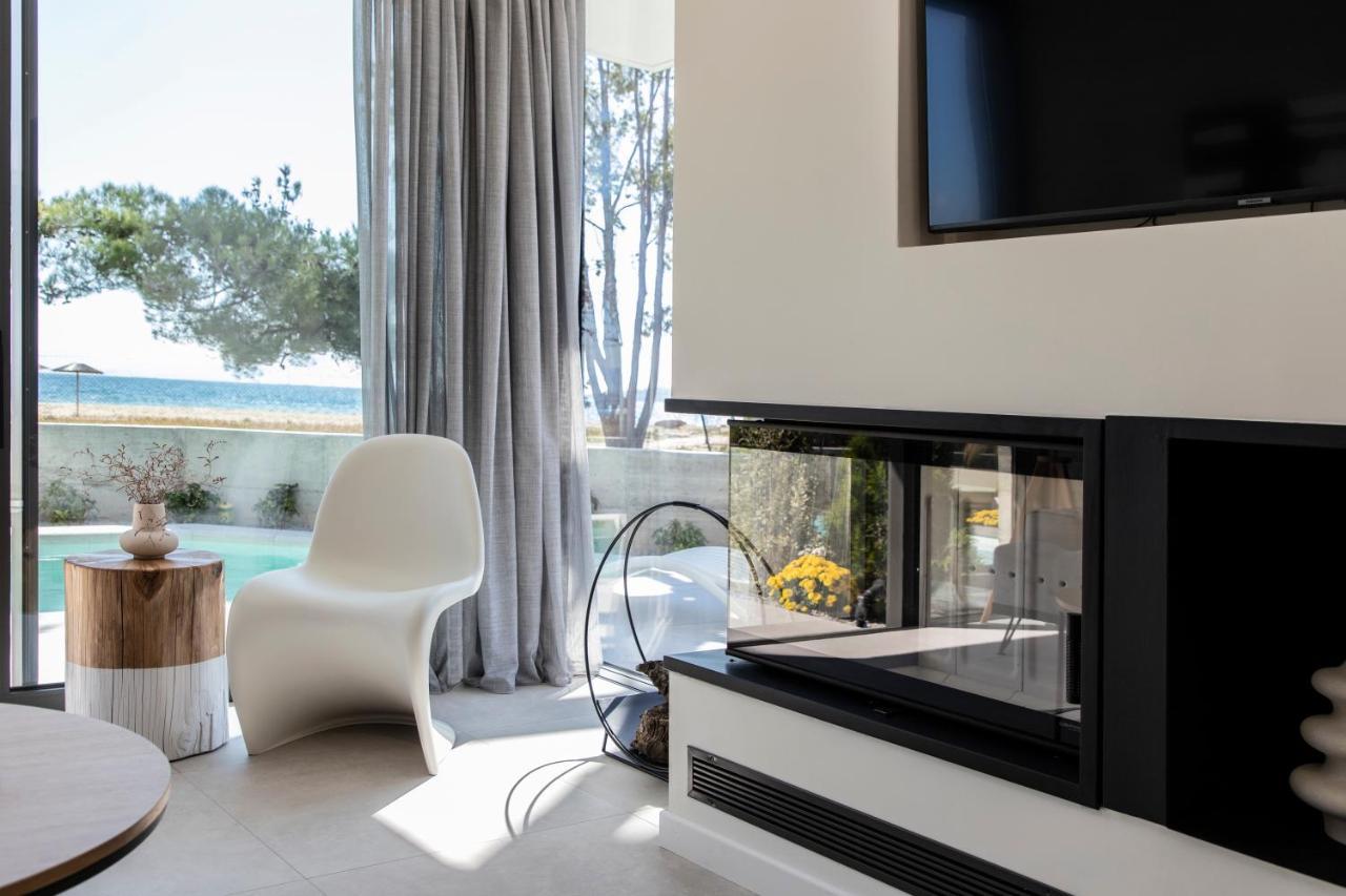 Ikies 3 Modern Eco-Friendly Private Seaview Signature Villas With A Pool Volos Esterno foto