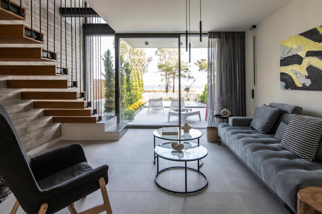 Ikies 3 Modern Eco-Friendly Private Seaview Signature Villas With A Pool Volos Esterno foto