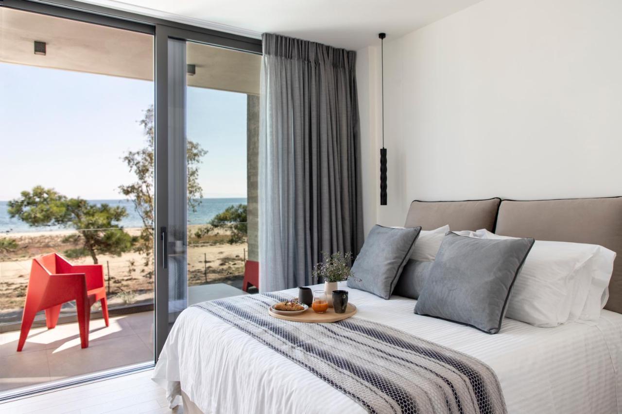 Ikies 3 Modern Eco-Friendly Private Seaview Signature Villas With A Pool Volos Esterno foto