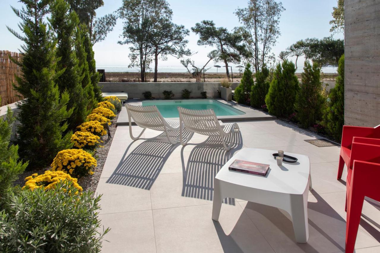 Ikies 3 Modern Eco-Friendly Private Seaview Signature Villas With A Pool Volos Esterno foto